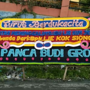 Karangan papan bunga tanjung pura pangkalan Brandan