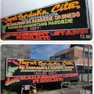 Toko karangan papan bunga Balige kabupaten Toba