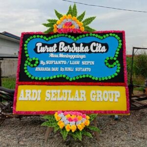 Karangan papan bunga lubukbasung